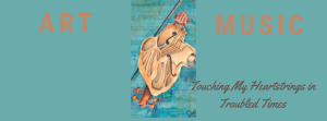 Beauty in Stillness, A painting of a Cello Picasso style